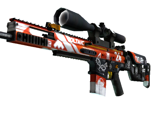 SCAR-20 | Bloodsport (Minimal Wear)