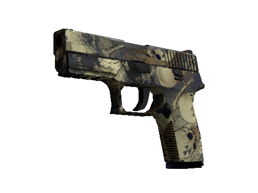 Souvenir P250 | Contamination (Well-Worn)