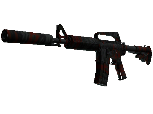 M4A1-S | Blood Tiger (Minimal Wear)