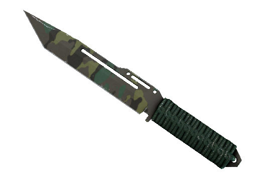 ★ Paracord Knife | Boreal Forest (Well-Worn)