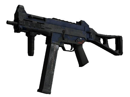Souvenir UMP-45 | Indigo (Battle-Scarred)