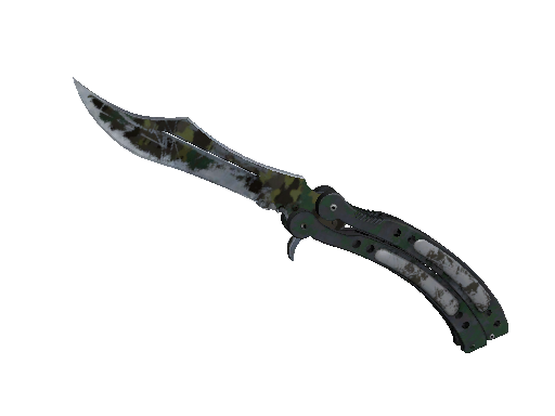 ★ Butterfly Knife | Boreal Forest (Battle-Scarred)