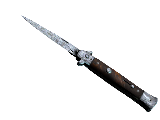 ★ StatTrak™ Stiletto Knife | Damascus Steel (Field-Tested)