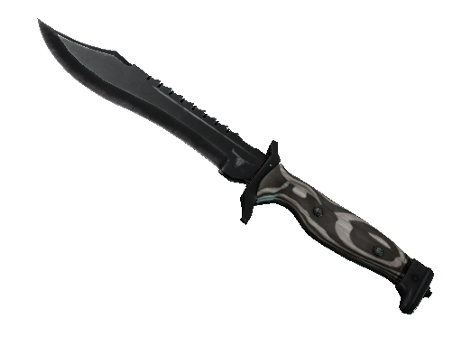 ★ Bowie Knife | Black Laminate (Minimal Wear)