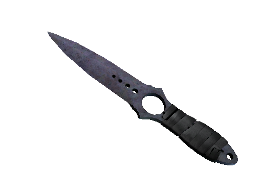 ★ Skeleton Knife | Blue Steel (Battle-Scarred)
